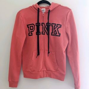 PINK Everyday Lounge Perfect Full-Zip - Small